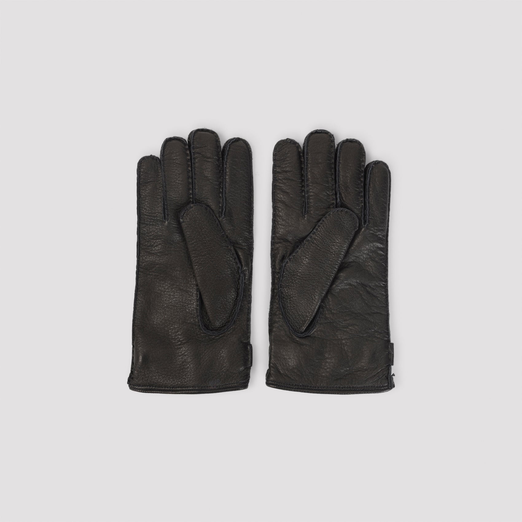 Gloves Black Leather