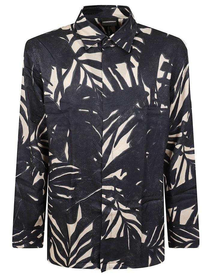 Shirt Green Viscose Camicia