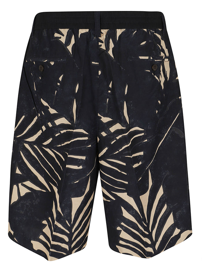 Bermuda Nude & Neutrals Viscose Pantaloni