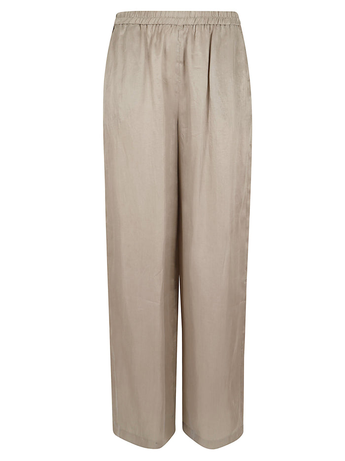 Trouser Grey Lyocell Pantaloni