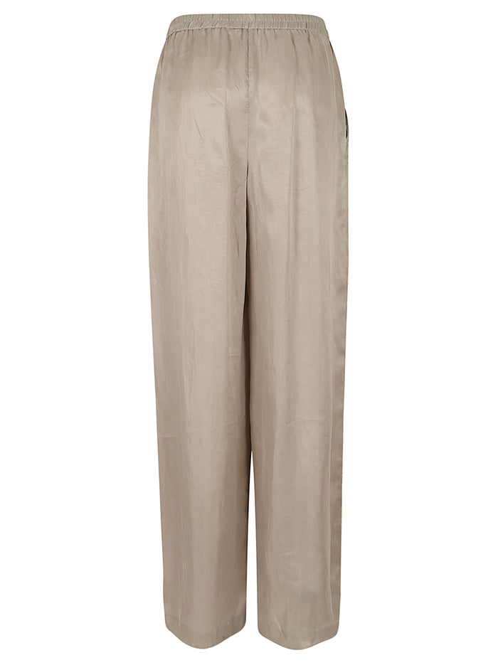 Trouser Grey Lyocell Pantaloni