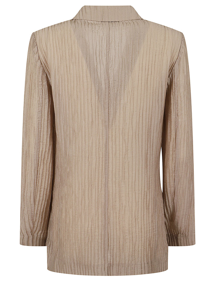 Blazer Nude & Neutrals Lyocell Giacca