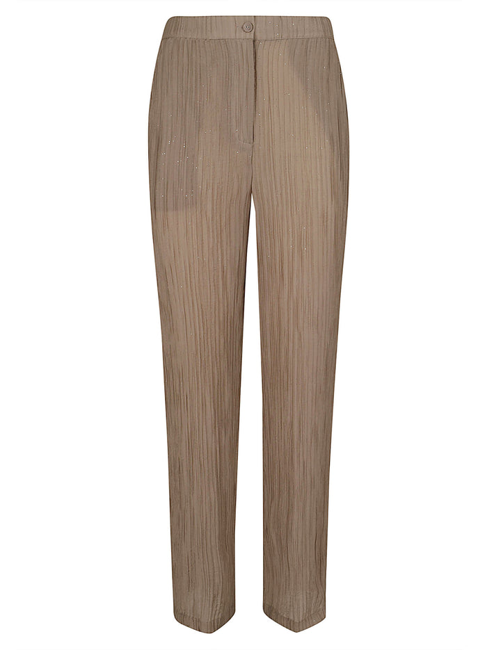 Trouser Nude & Neutrals Lyocell Pantaloni