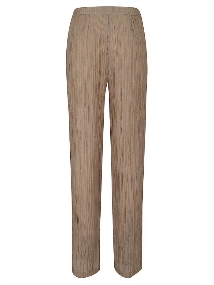 Trouser Nude & Neutrals Lyocell Pantaloni