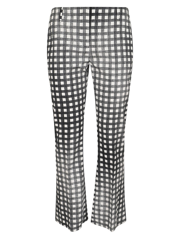 Pantalone Cropped Flare Pantaloni