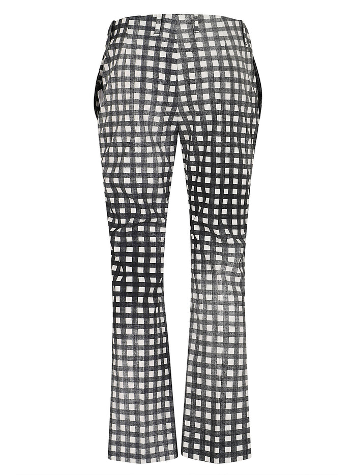 Pantalone Cropped Flare Pantaloni