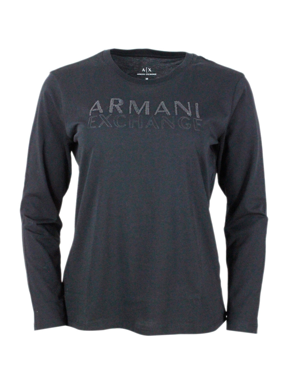 ARMANI EXCHANGE T-shirts and Polos Black 100co
