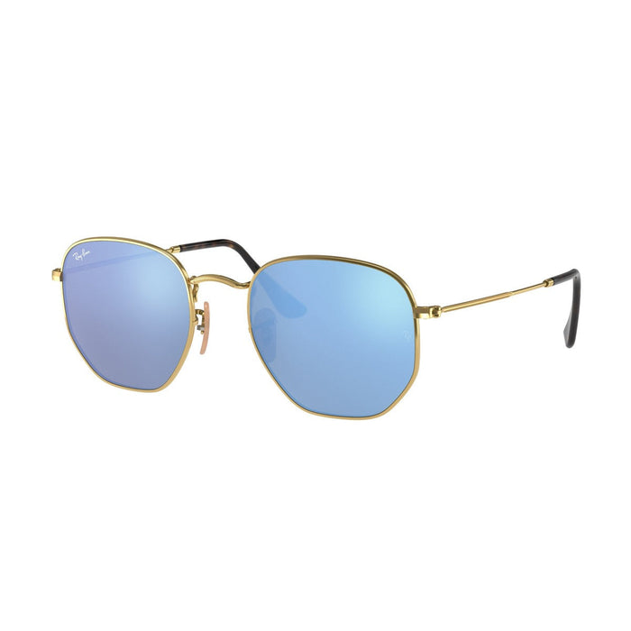Ray-Ban Rb3548 Hexagonal Gold Metallo Sunglasses