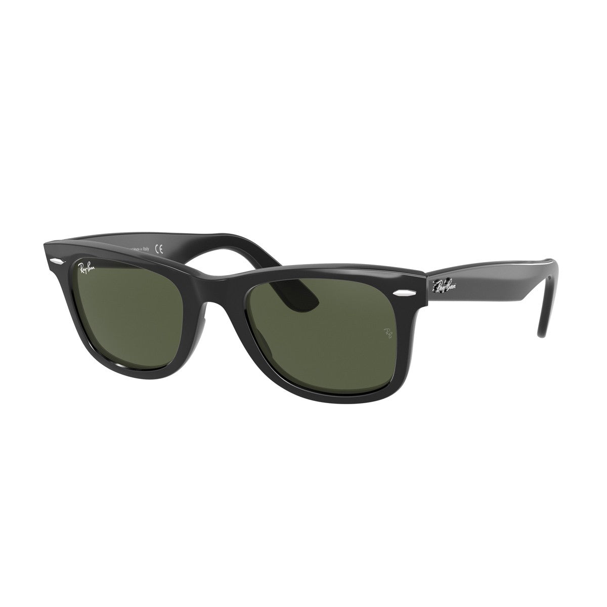 Ray-Ban Rb2140f Wayfarer Black Celluloide Sunglasses