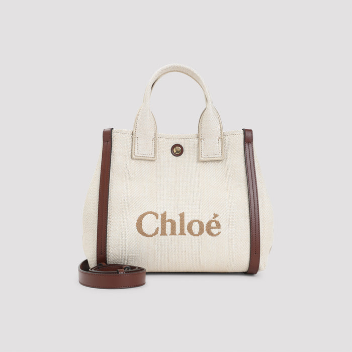 Carry Shoulder Bag Nude & Neutrals Cotton Polyamide Leather