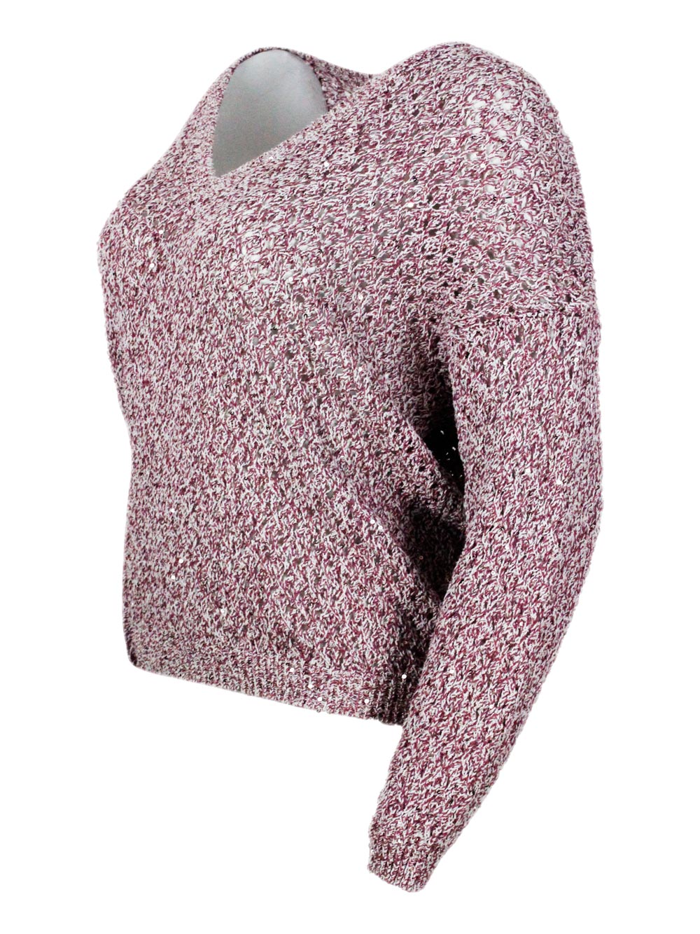 Eleventy Sweaters Pink 93co 5pa 2pl