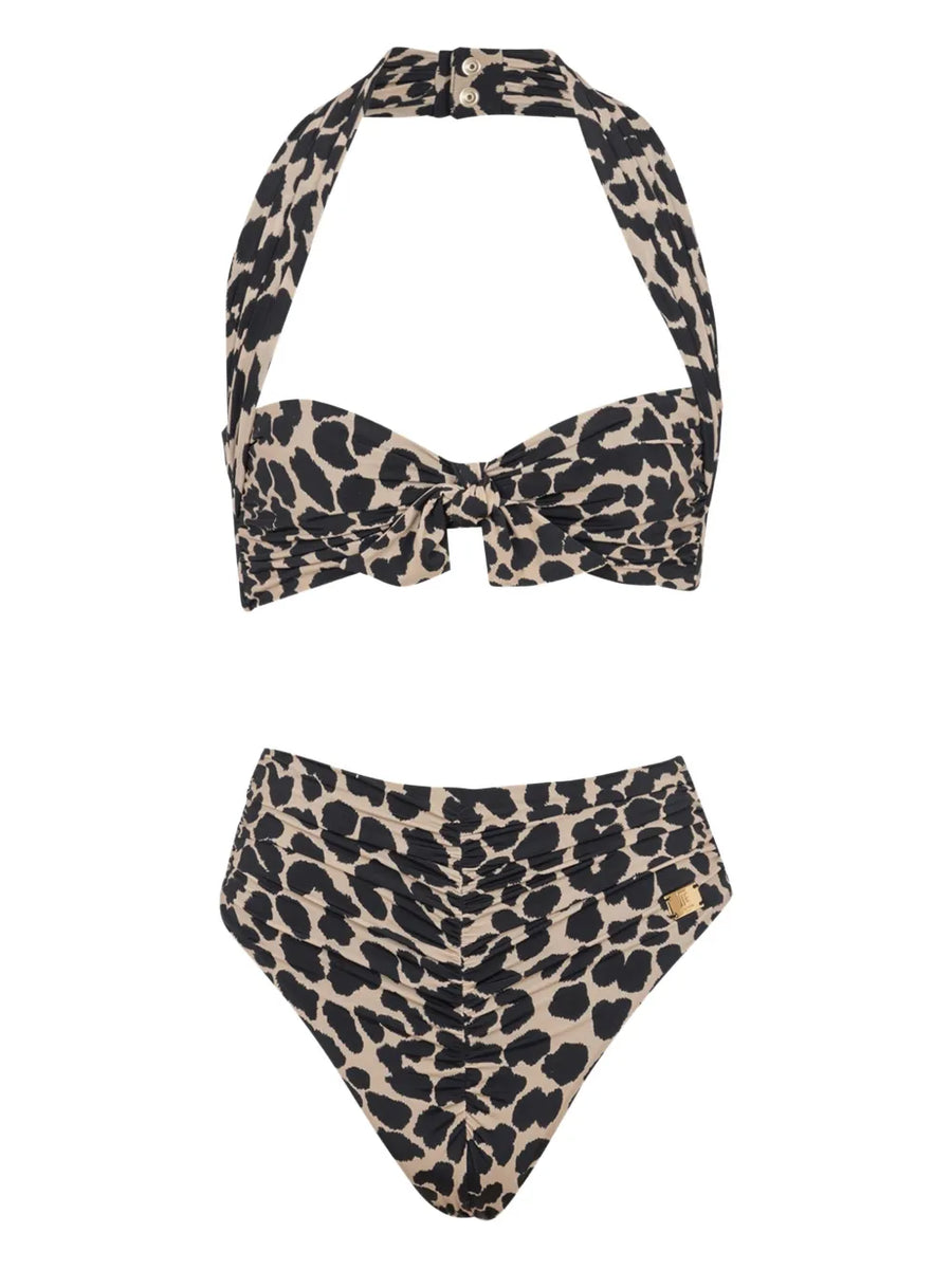 Balmain Polyamide 85% bikini in beige