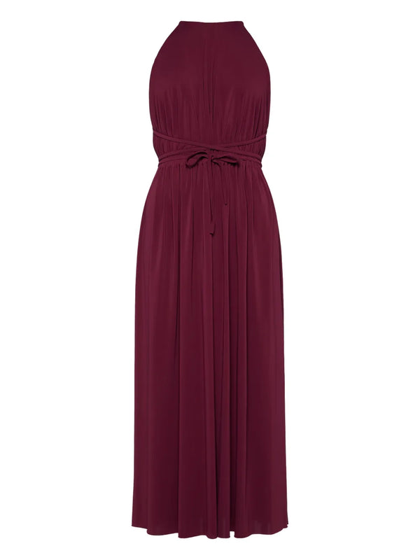 Eres Polyamide 94% dress in burgundy