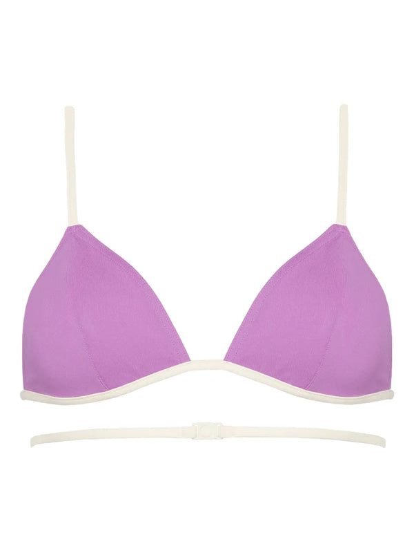 Eres Polyamide 77% bikini top in purple