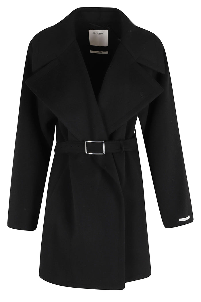 Pagine Black Lana Vergine Cappotto