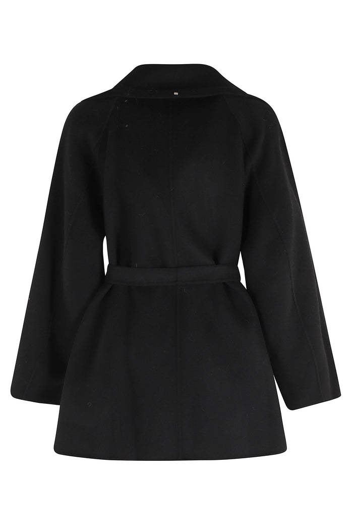 Pagine Black Lana Vergine Cappotto