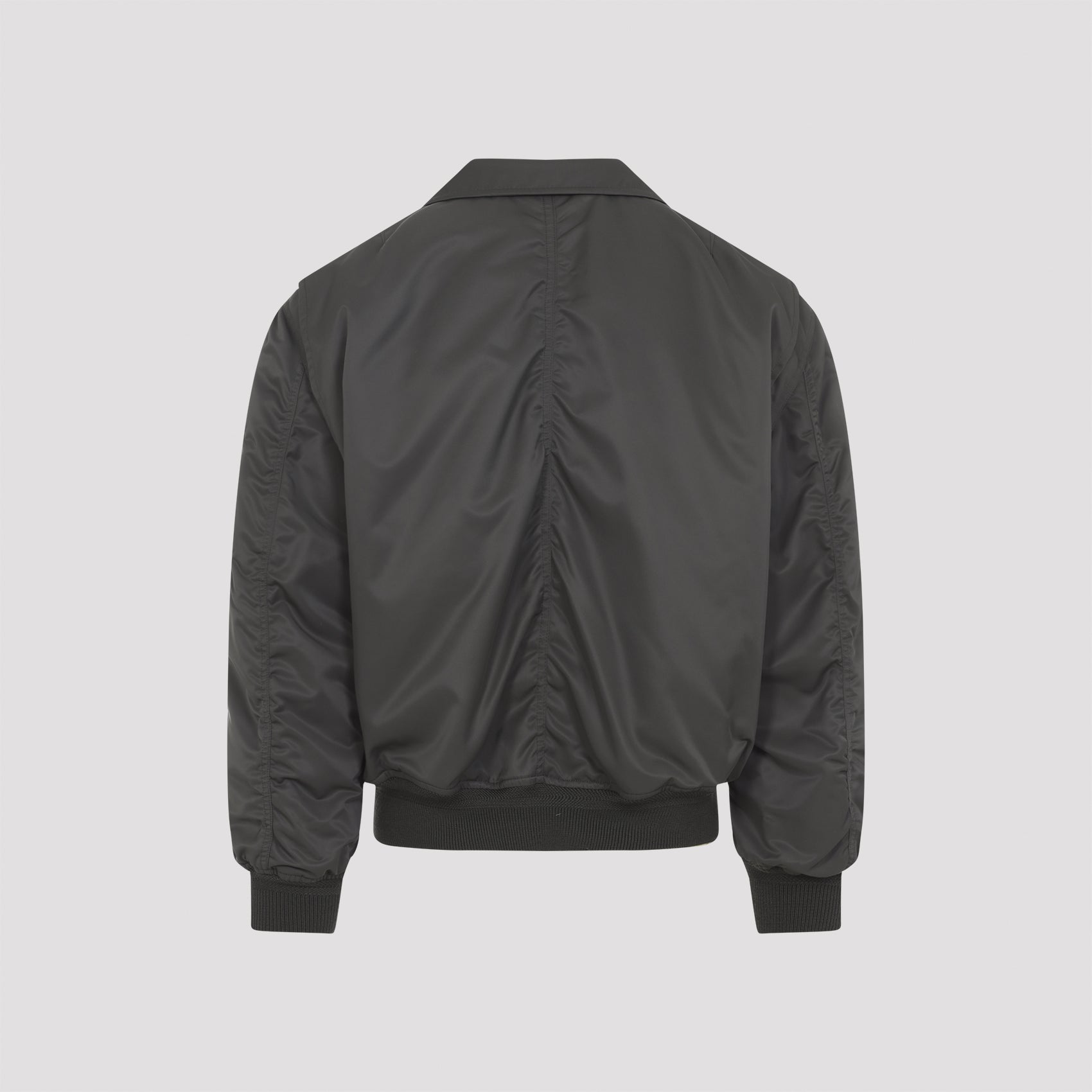 Blouson Green Polyamide Jacket