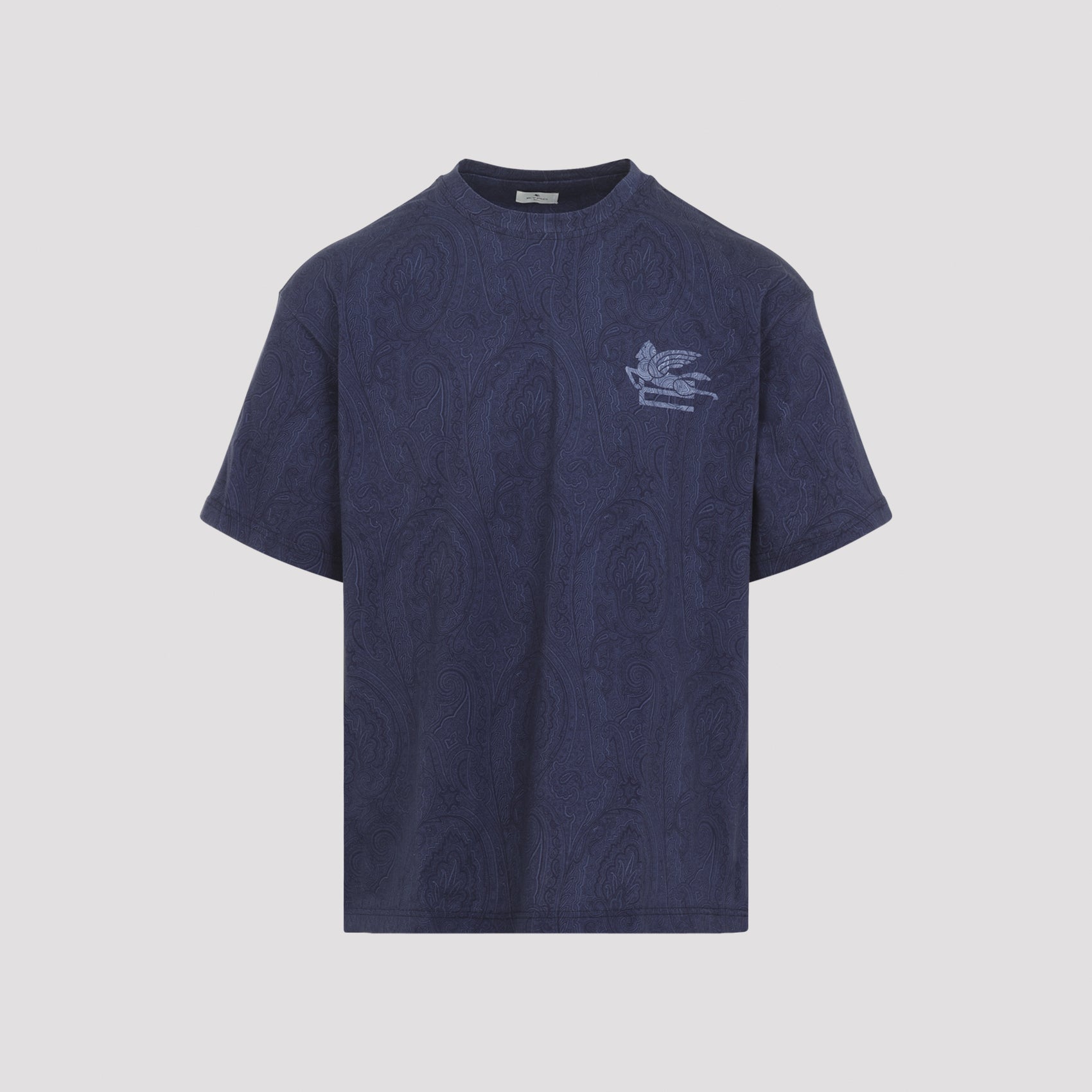 Soho T-shirt Blue Cotton Tshirt