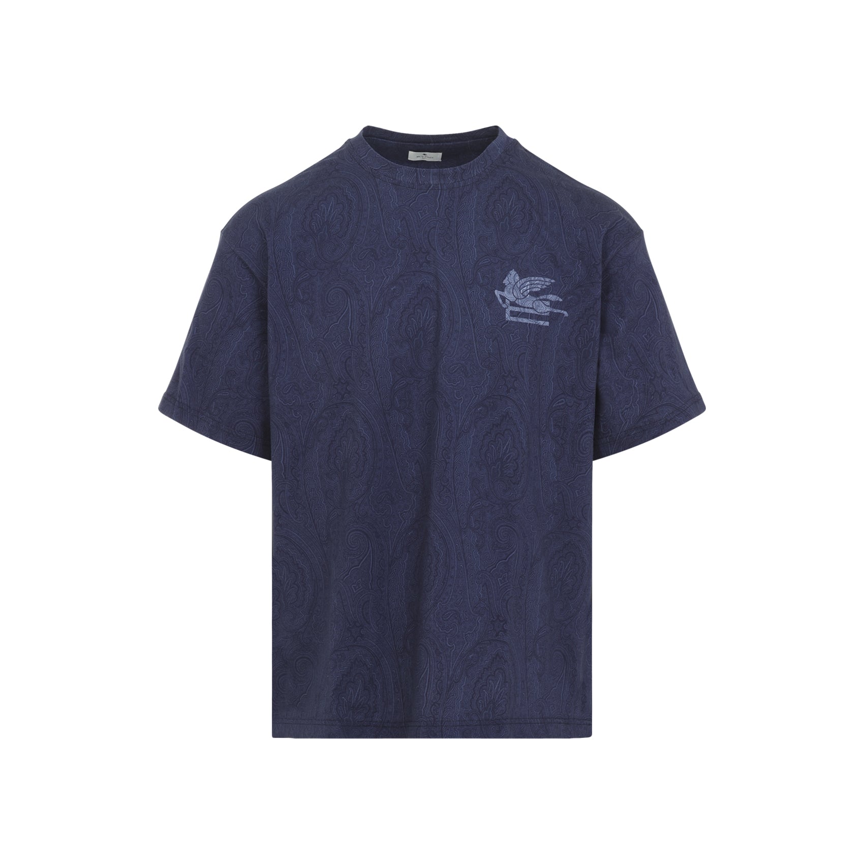 Soho T-shirt Blue Cotton Tshirt