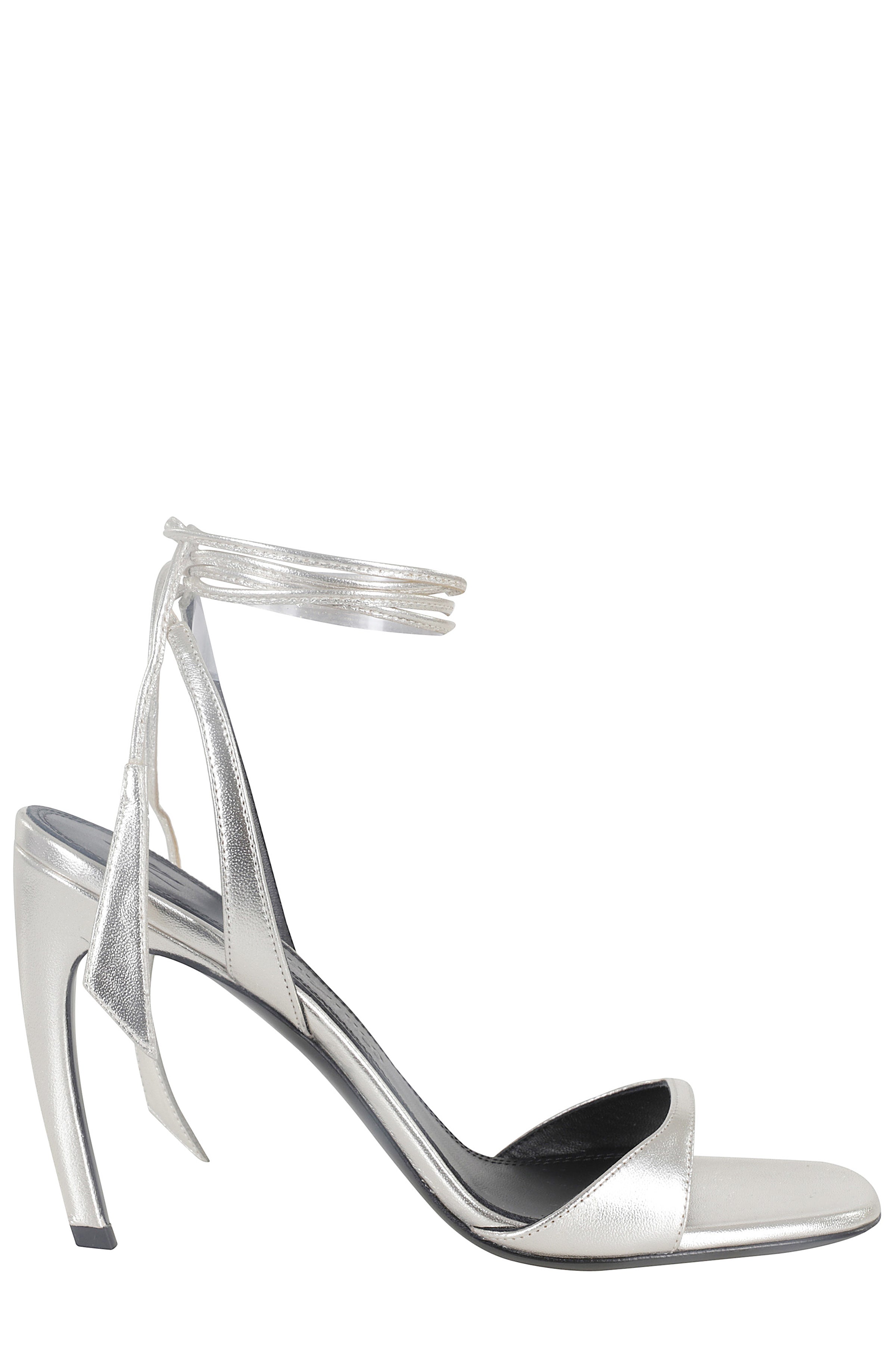 Ora Sandal Metallic Dorper Laminated Leather Calzature
