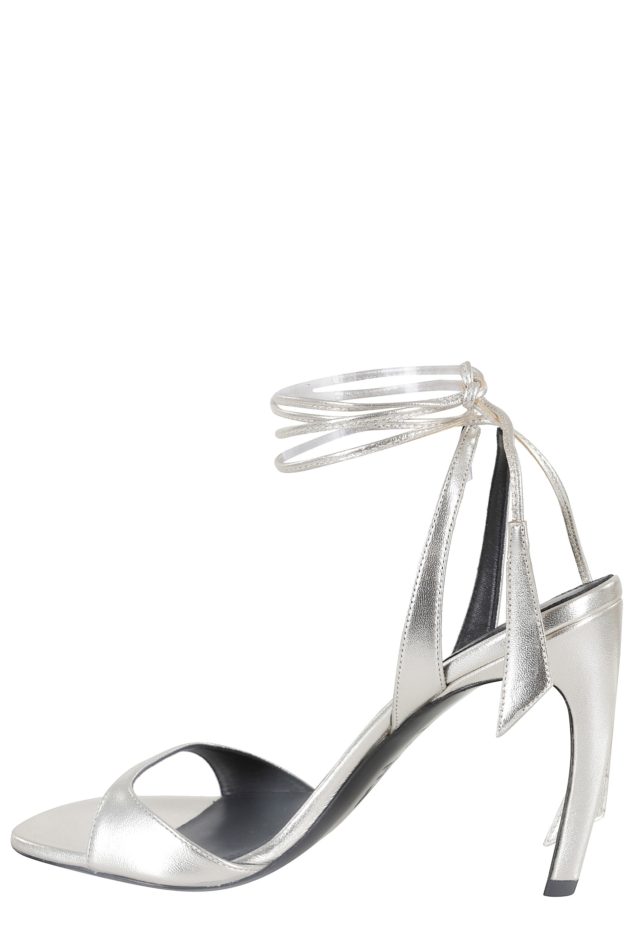 Ora Sandal Metallic Dorper Laminated Leather Calzature