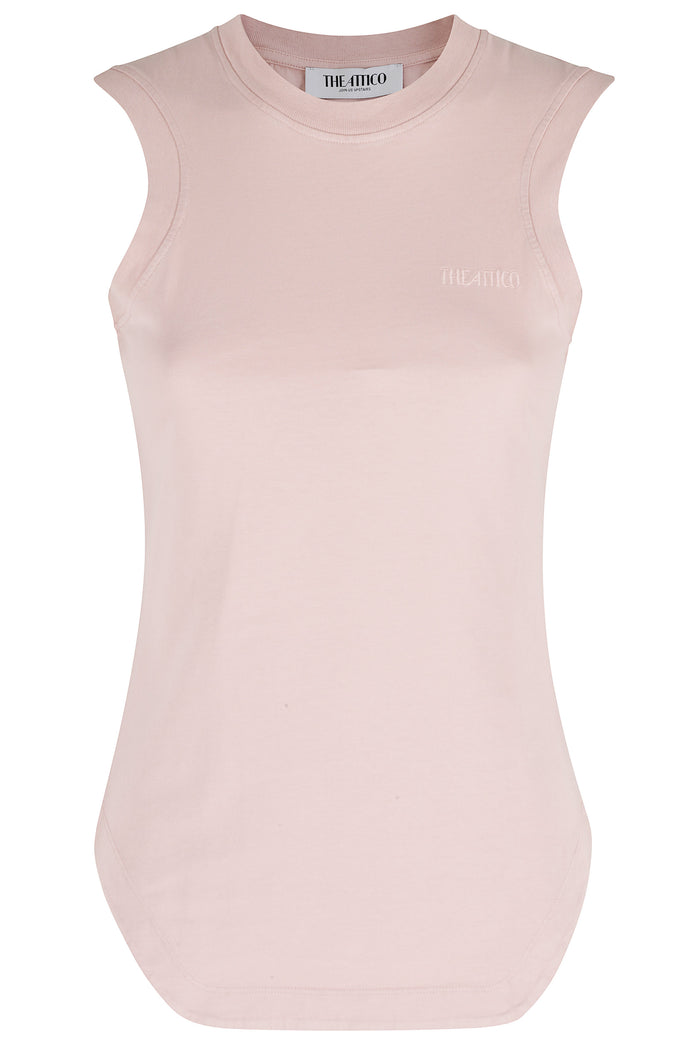 Tank Top Pink & Purple Cotone