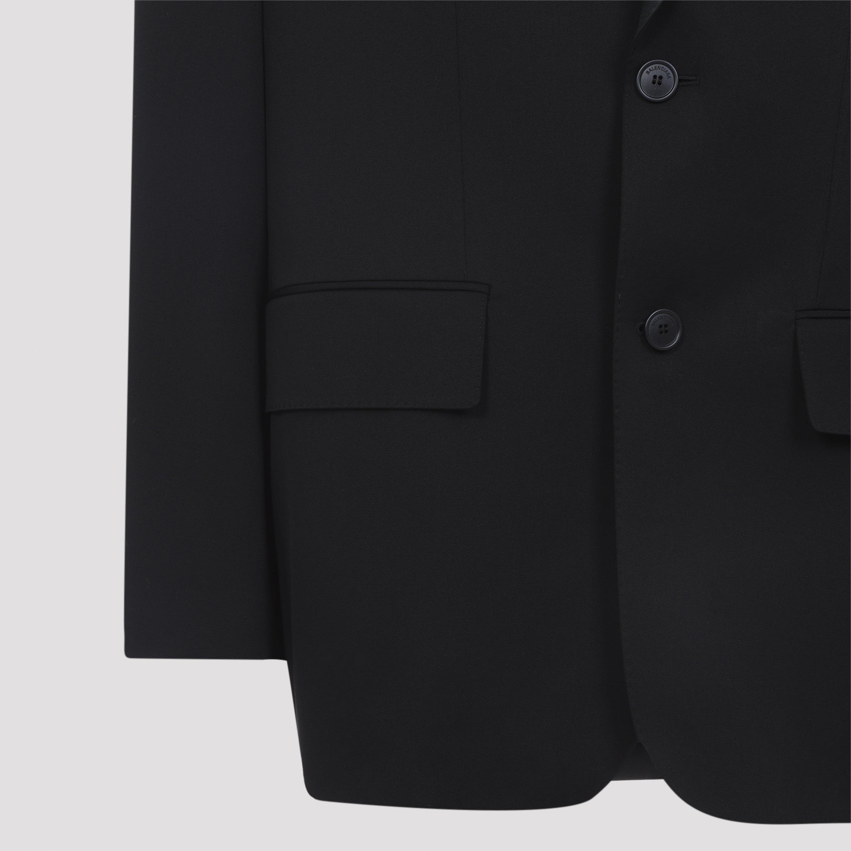 Tuxedo Jacket Black Wool