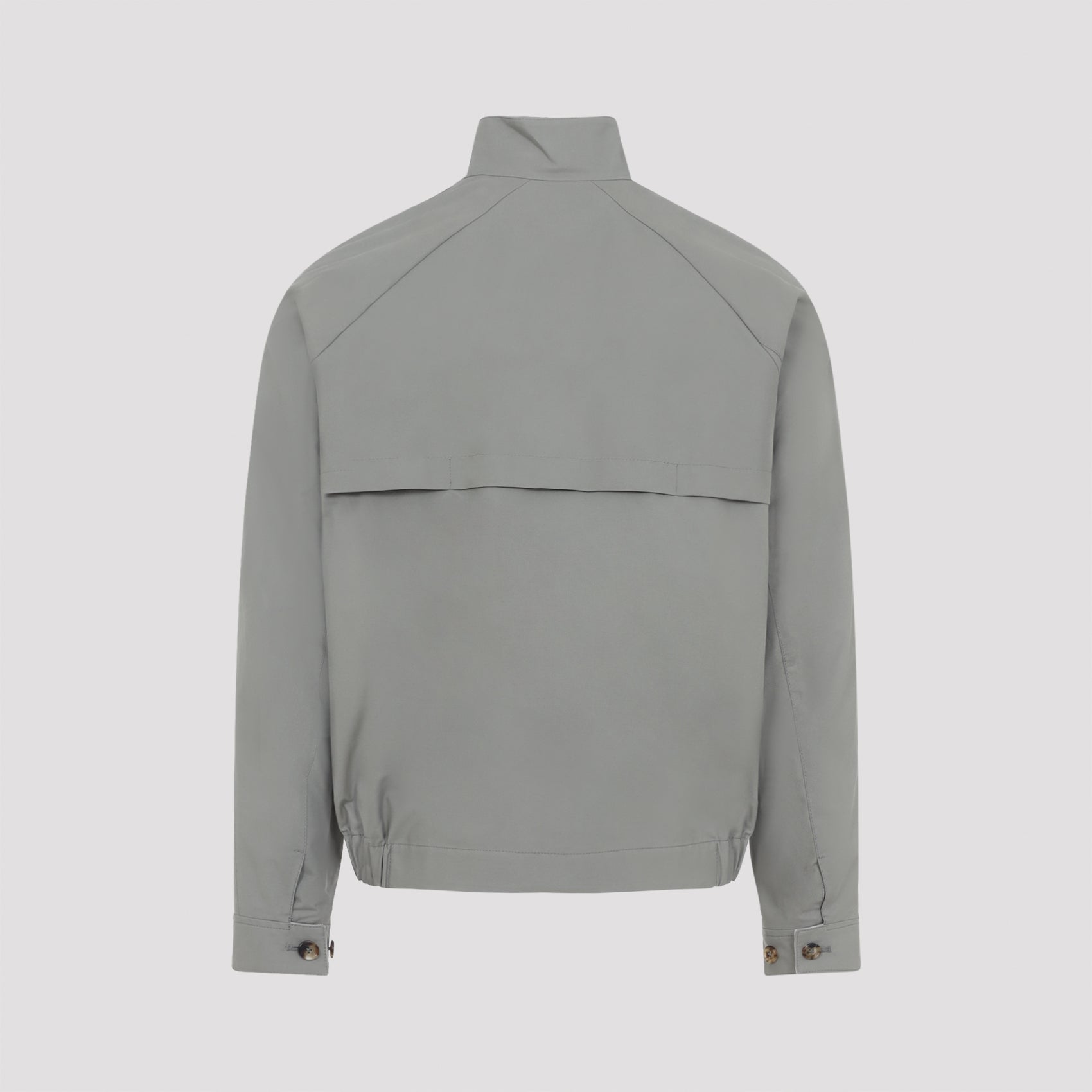 Cotton Jacket Green Polyamide