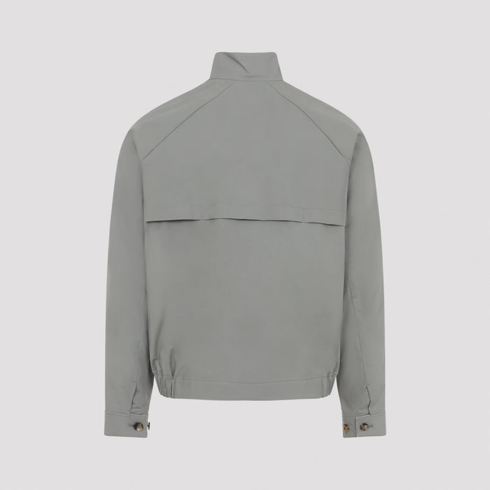 Cotton Jacket Green Polyamide
