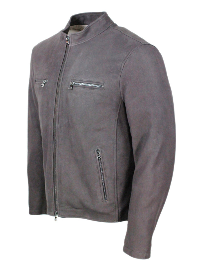 Barba Napoli Jackets Dark Brown 100le