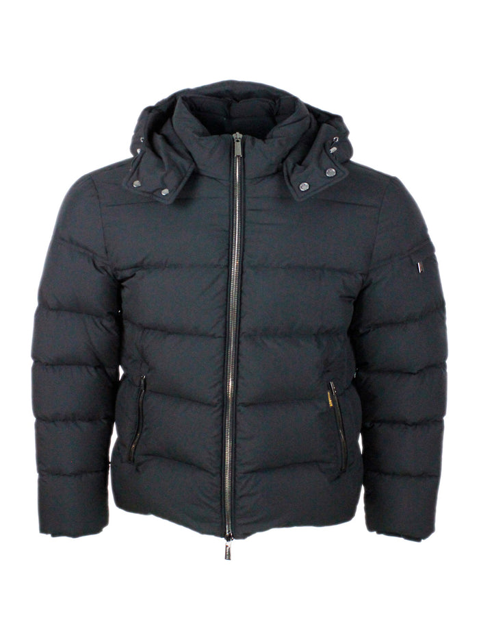 Moorer Jackets Black 100ny