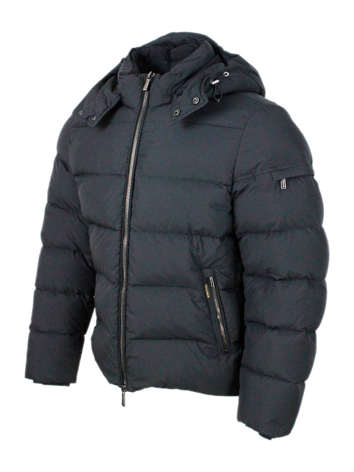Moorer Jackets Black 100ny