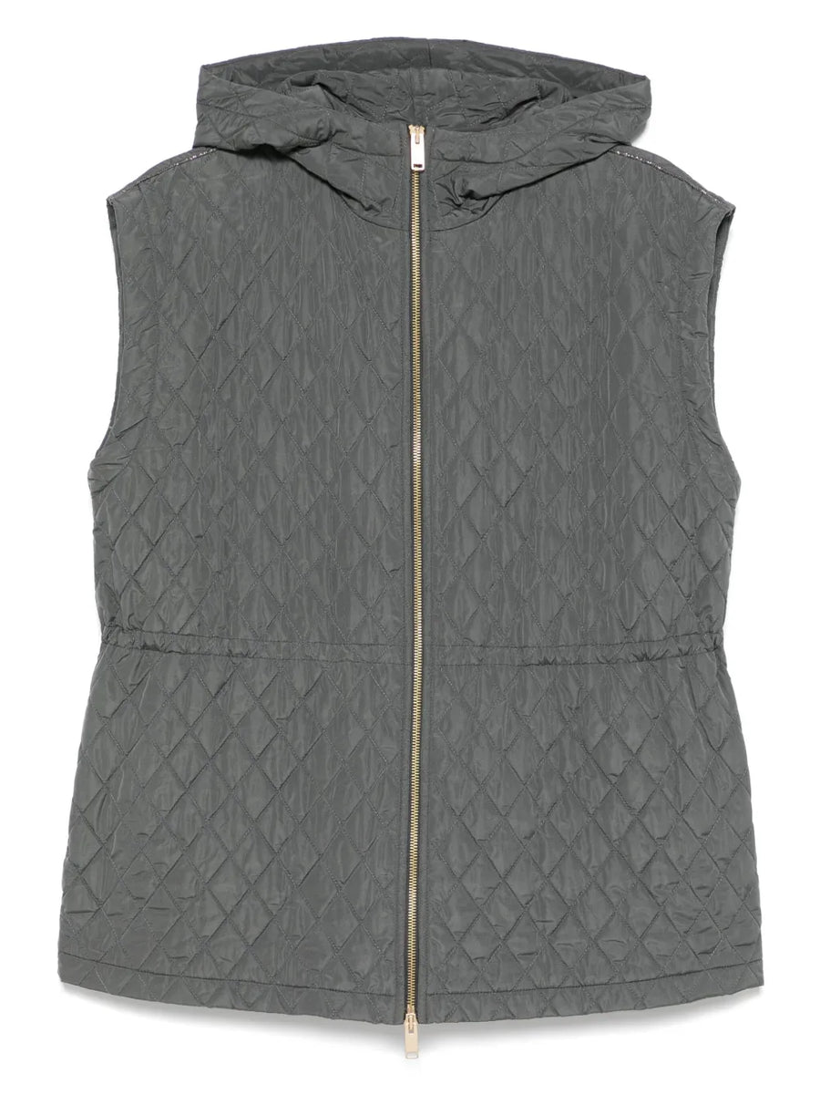 Fabiana Filippi Polyester 34% gilet in grey
