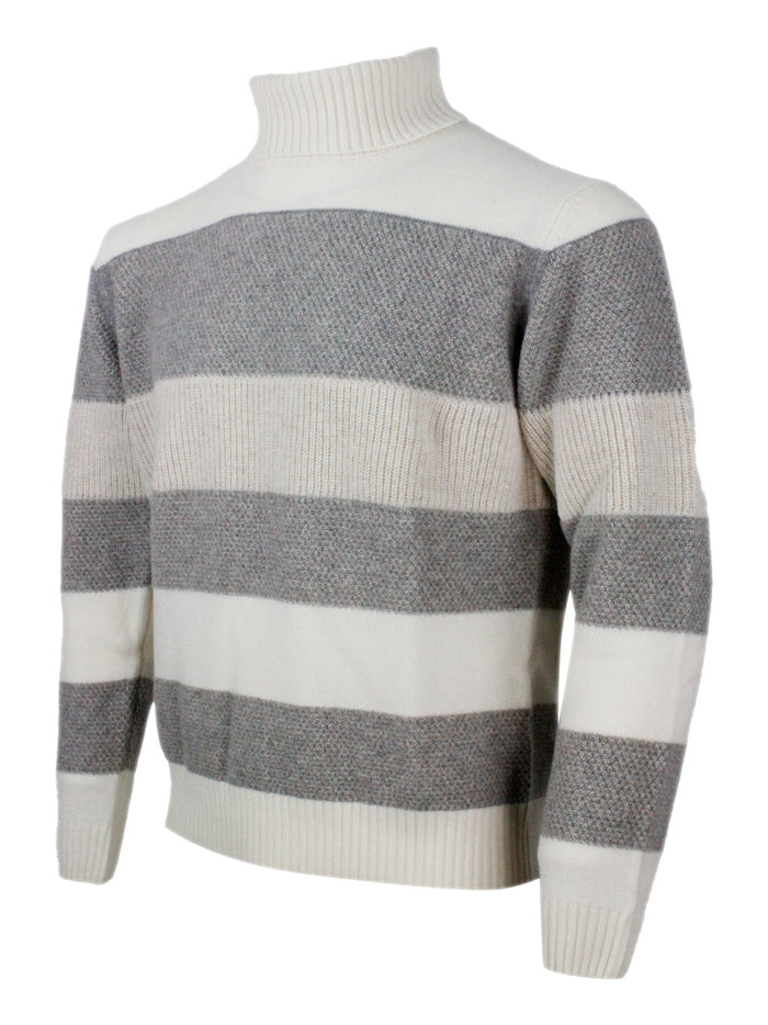 Barba Napoli Sweaters Cream 100wv