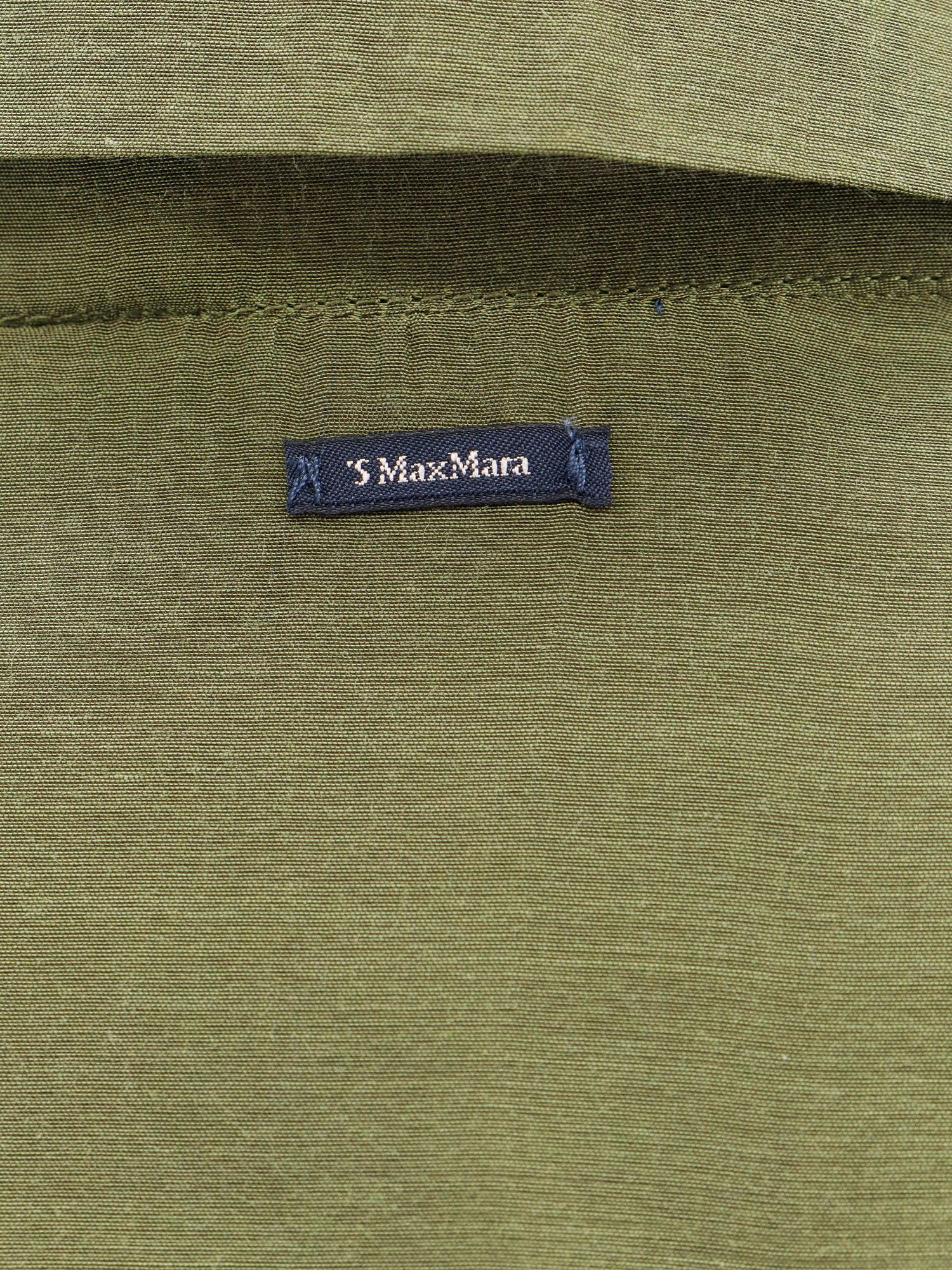 S Max Mara Dresses Green Cotone Seta