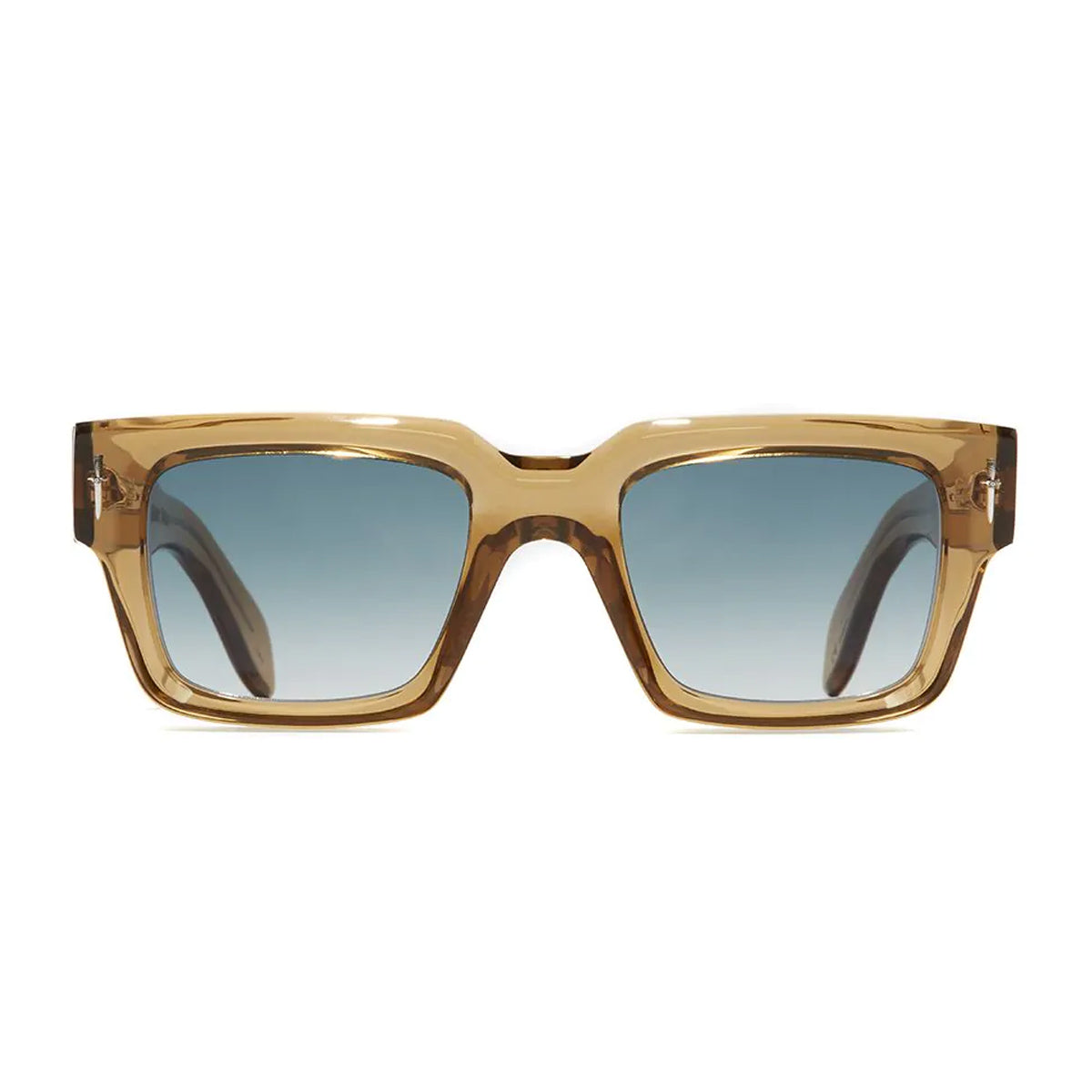 Cutler And Gross The Great Frog 014 03 Crystal Tobacco Beige Acetate Occhiali Da Sole