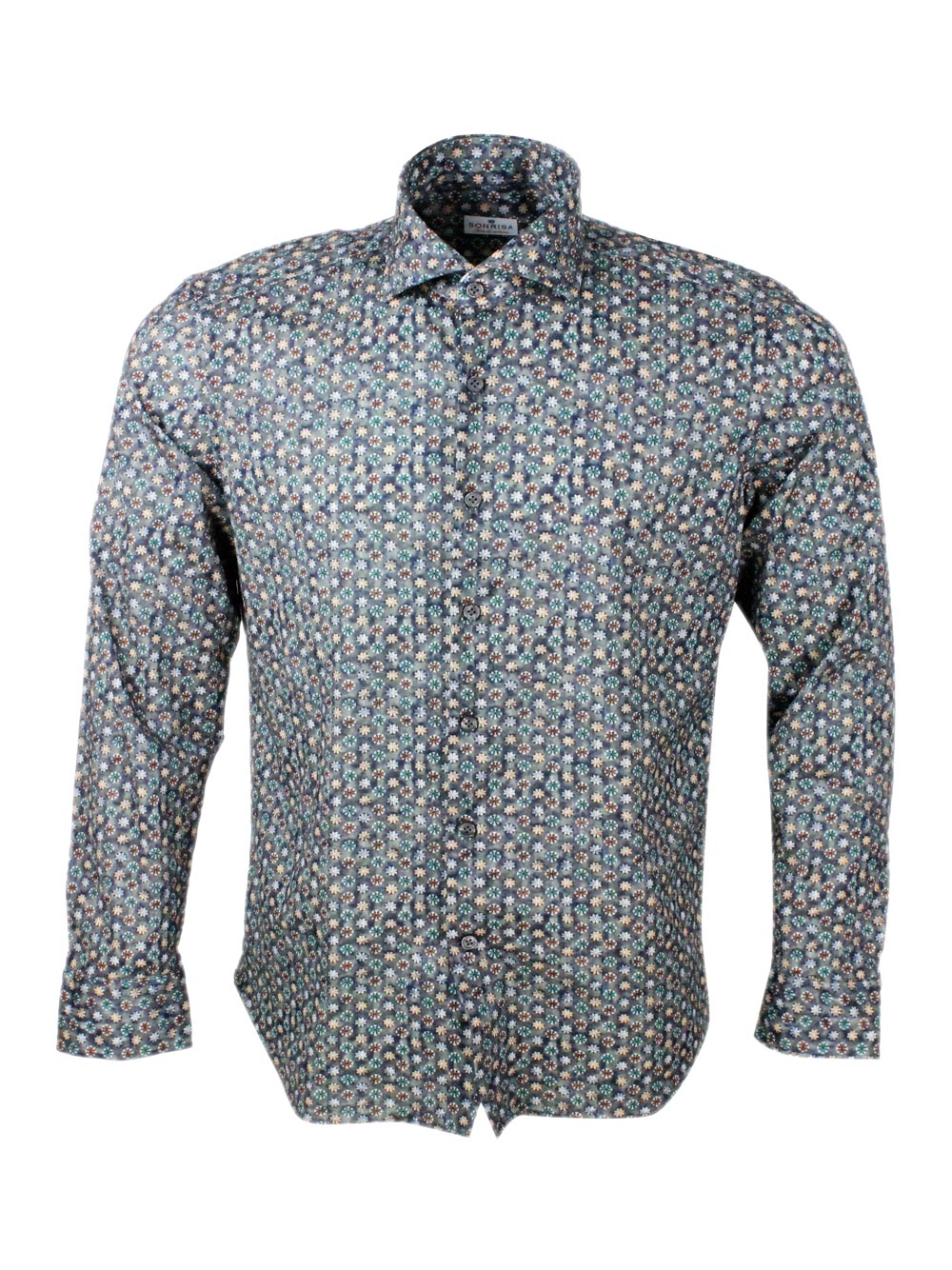 SONRISA Shirts Grey 100co