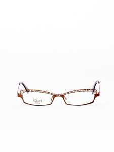 Efe11p0a Brown Titanium | Glasses