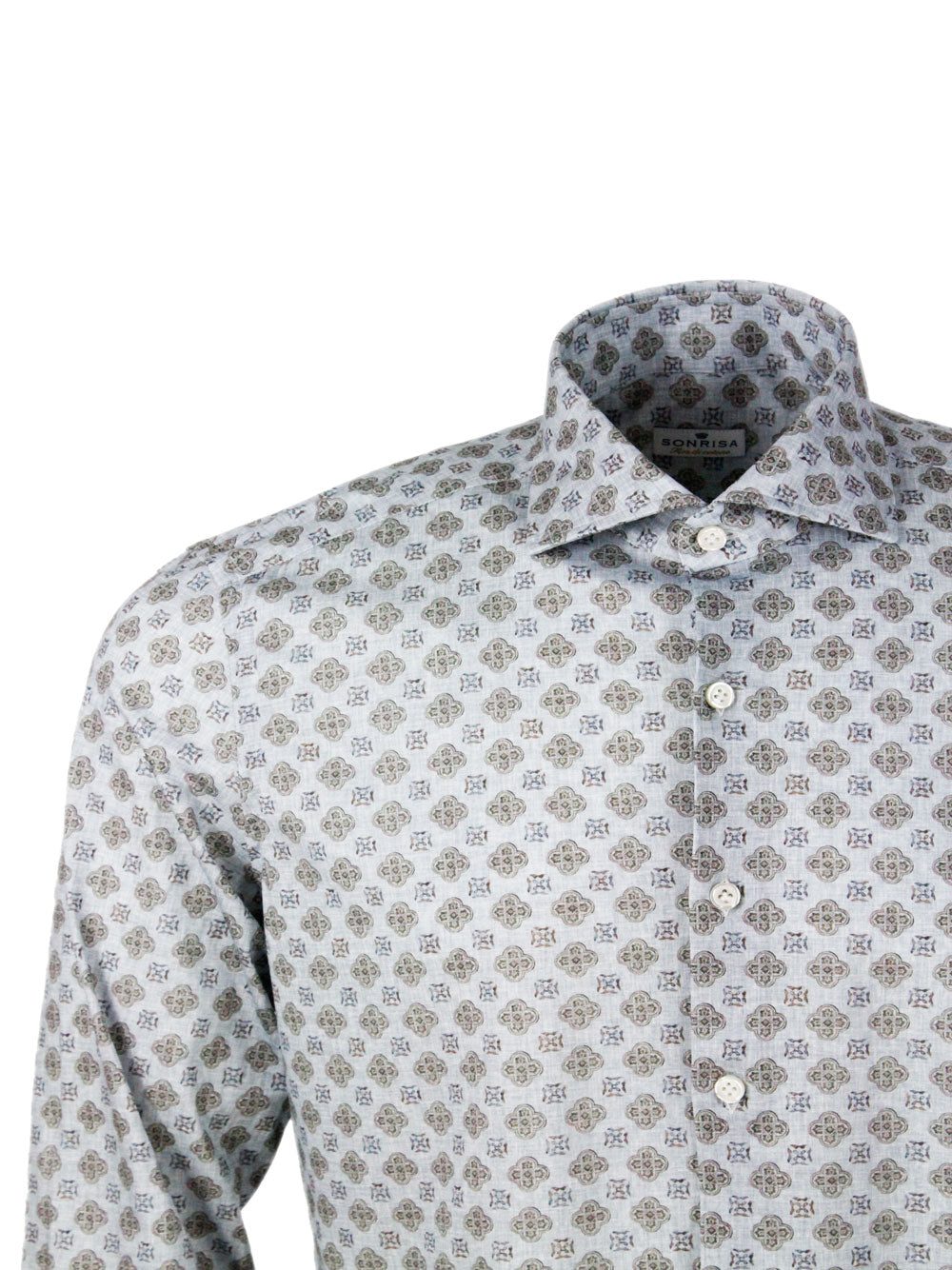 SONRISA Shirts Clear Blue 100co