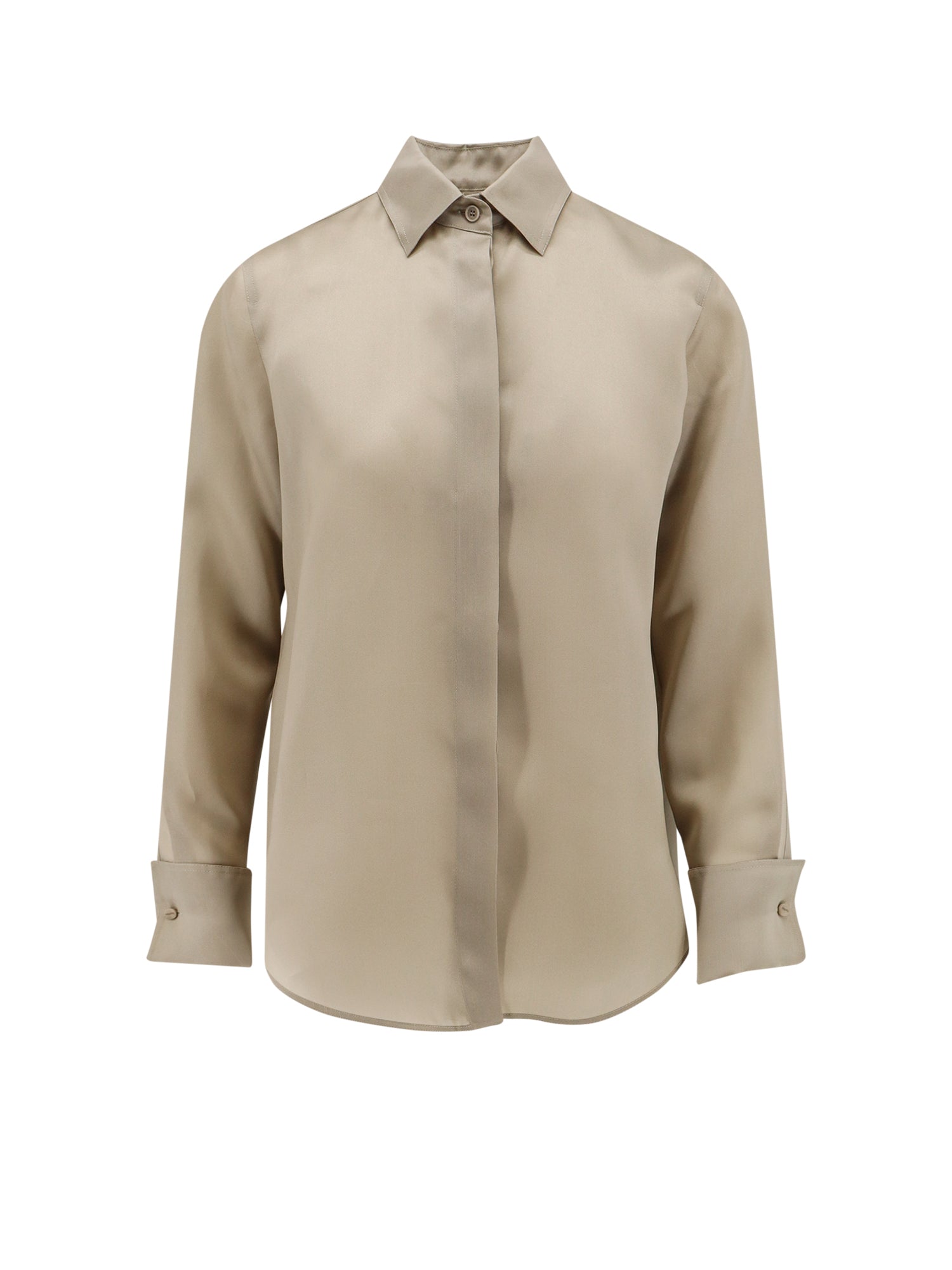 Max Mara T-shirts and Polos Green Seta