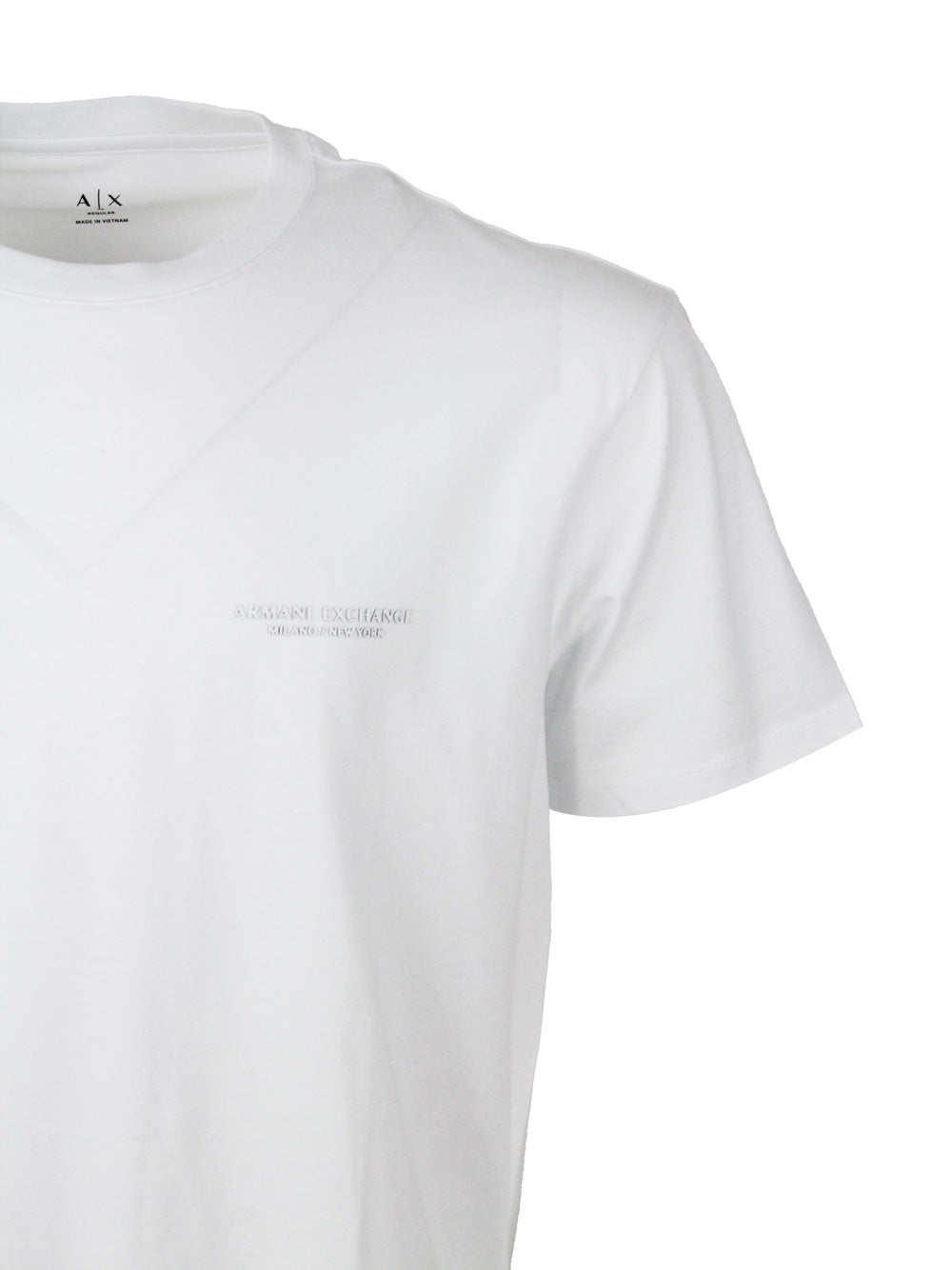 ARMANI EXCHANGE T-shirts and Polos White 100co