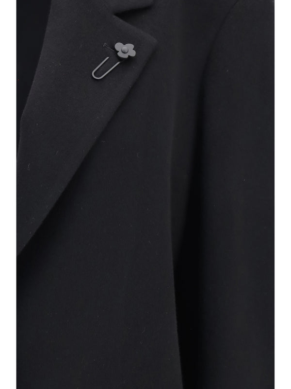 Cashmere Blazer Black (capra Hircus) Jacket