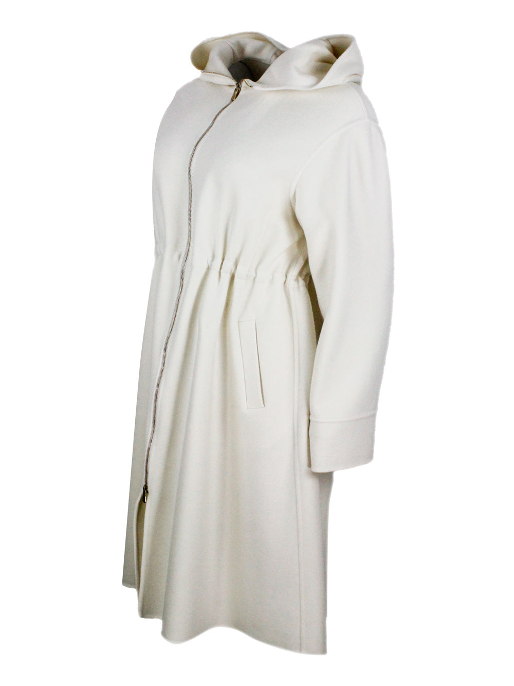 Eleventy Coats White 100wv