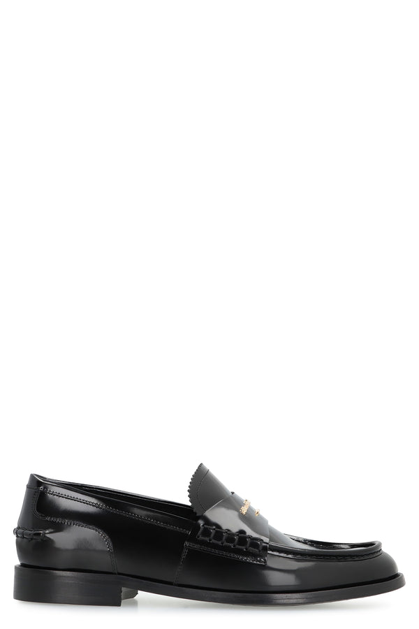 Loafers Carter Patent Leather Black Cow Hide
