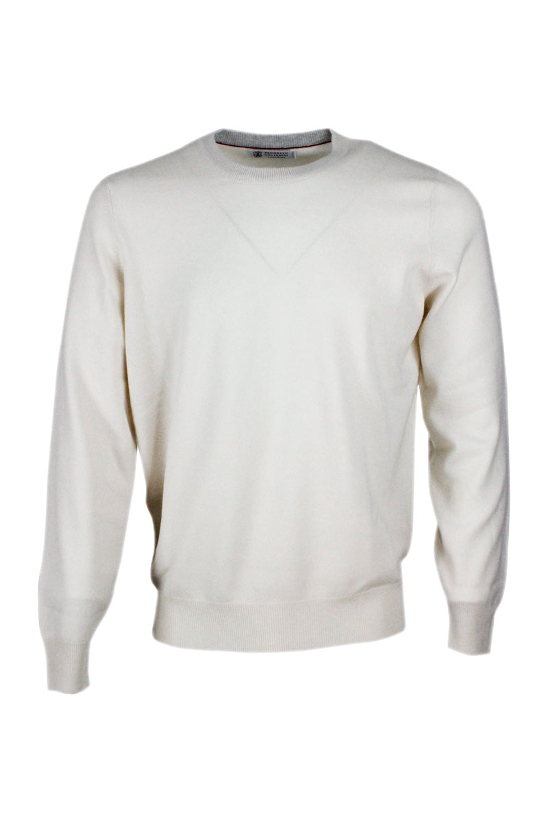 Brunello Cucinelli Sweaters Cream 100ws