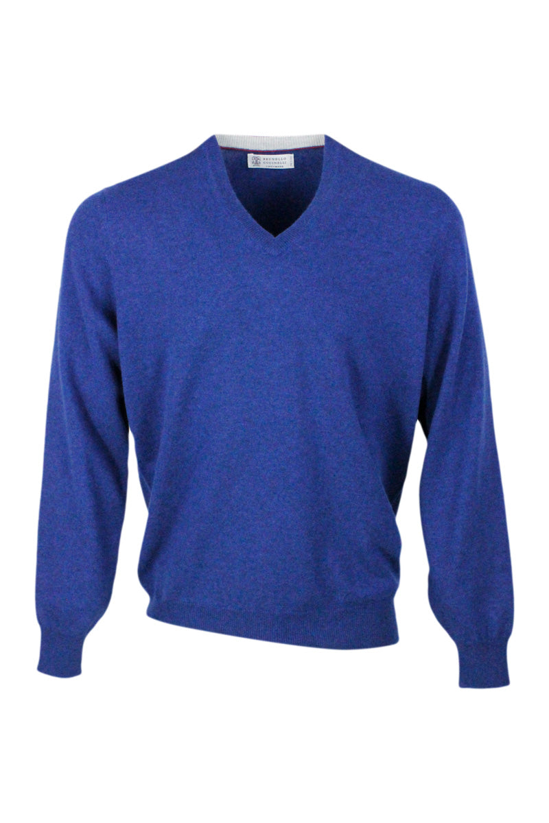 Brunello Cucinelli Sweaters Blue 100ws