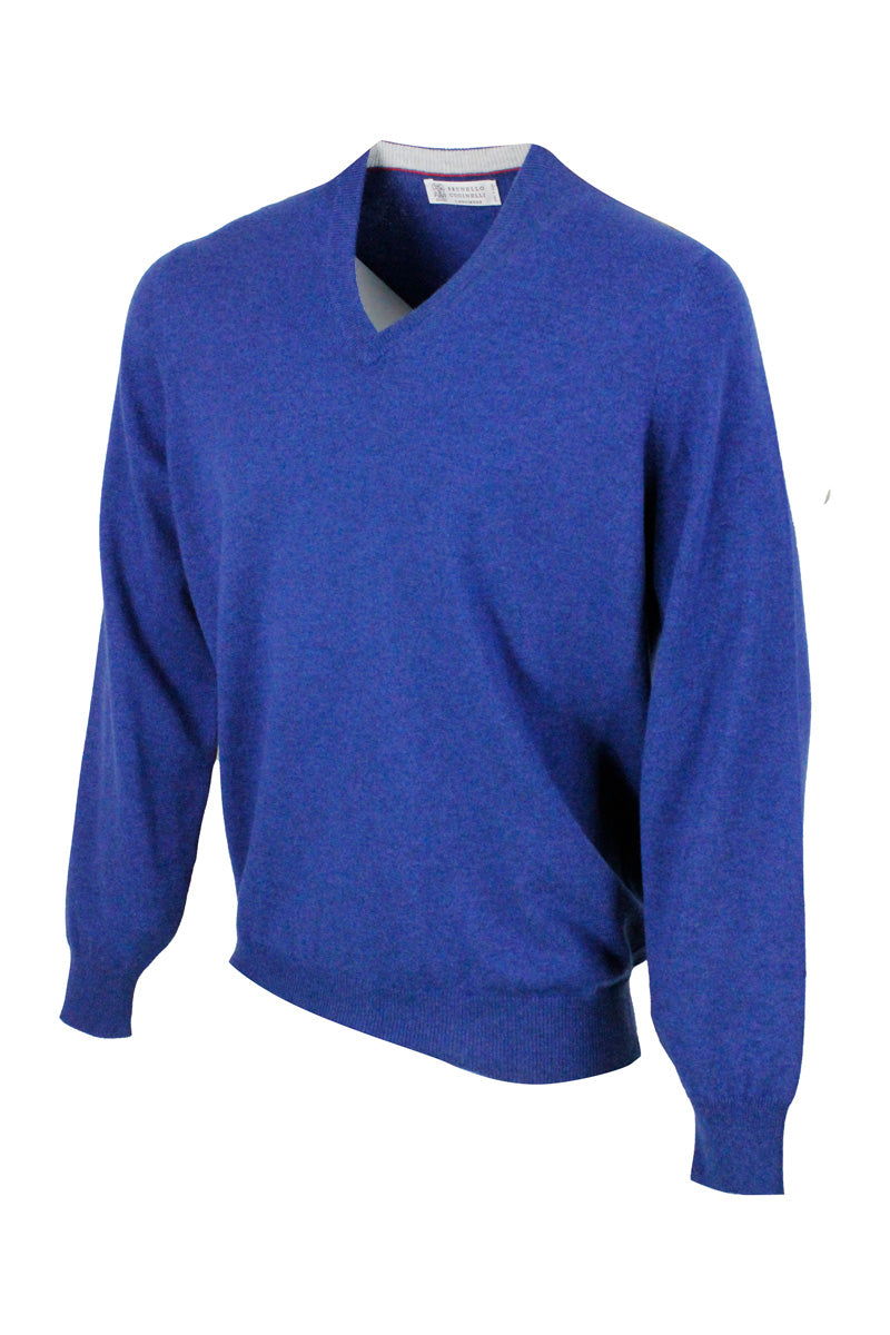 Brunello Cucinelli Sweaters Blue 100ws