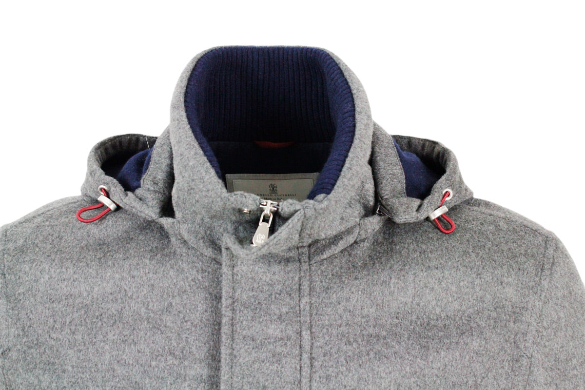 Brunello Cucinelli Jackets Grey 100ws