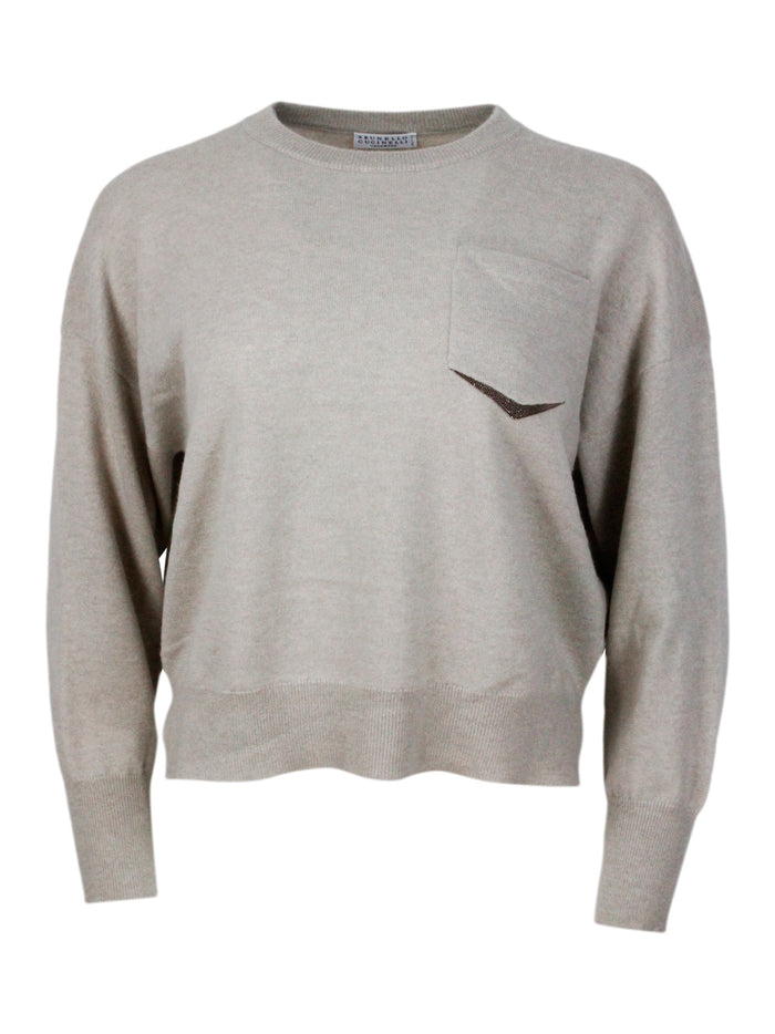 Brunello Cucinelli Sweaters Beige Freddo 100ws