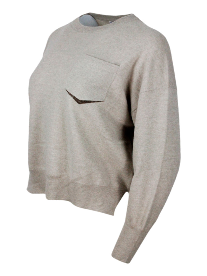 Brunello Cucinelli Sweaters Beige Freddo 100ws